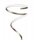 Floor Lamp 180cm, 42W LED, 3000K, 3360lm, Antique Brass - 4