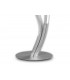 Table Lamp 55cm, 12W LED, 3000k, 960lm, Silver Chrome, Touch Dimmer - 3