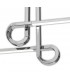 Semi Flush Ceiling Light 20W LED, 3000K, 1600lm, Polished Chrome - 5