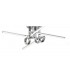 Semi Flush Ceiling Light 28W LED, 3000K, 2250lm, Polished Chrome - 4