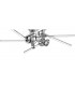 Semi Flush Ceiling Light 42W LED, 3000K, 3360lm, Polished Chrome - 4