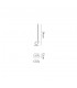 Table Lamp, 6W LED, 3000K, 480lm, Polished Chrome - 2