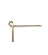 Floor Lamp 163cm, 7W LED, 3000K, 540lm Dimmable, Antique Brass - 5