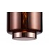 Ceiling Pendant 20cm Round, 1 x E27 (Max 40W), Copper , Rose Gold Glass - 7
