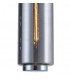 Ceiling Pendant 20cm Round, 1 x E27 (Max 40W), Chrome , Ash Grey Glass - 5