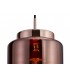 Ceiling Pendant 20cm Round, 1 x E27 (Max 40W), Copper , Rose Gold Glass - 6