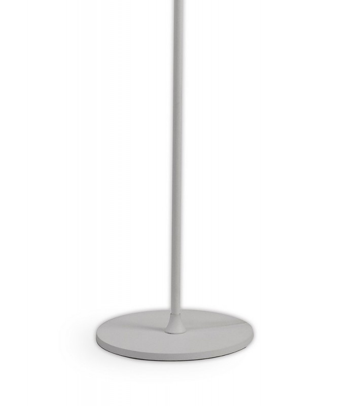 10 Light Floor Lamp 158cm, 30W LED, 3000K, 1650lm, White - 3