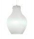 Dome Ceiling Pendant 28cm Round, 1 x E27 (Max 60W), White - 4