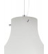 Dome Ceiling Pendant 28cm Round, 1 x E27 (Max 60W), White - 5