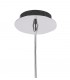 Dome Ceiling Pendant 18cm Round, 1 x E27 (Max 60W), White - 3