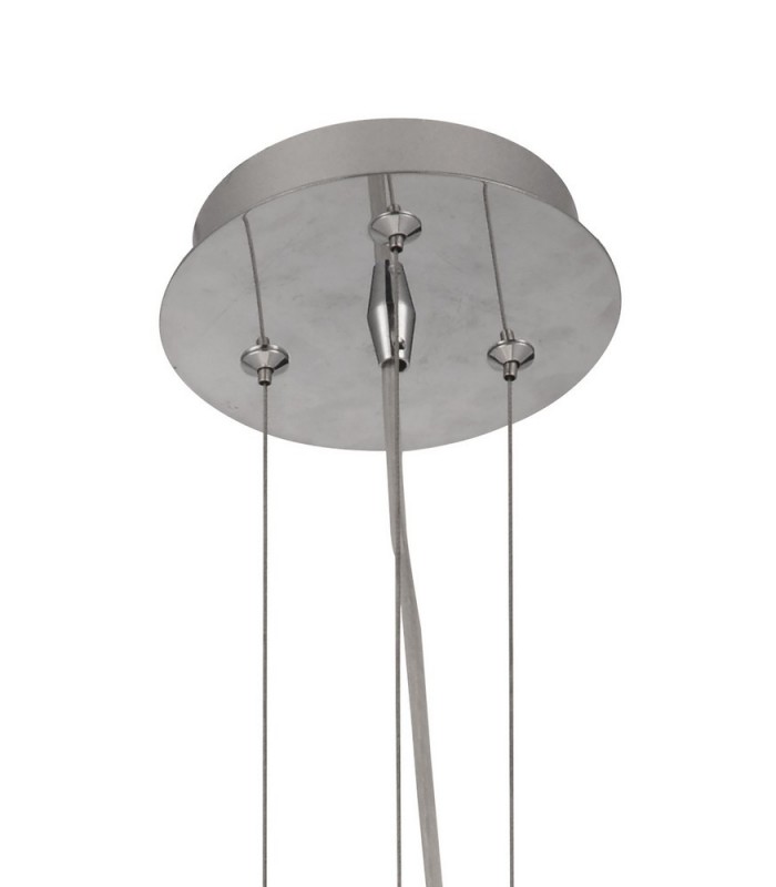 Dome Ceiling Pendant 40cm Round, 1 x E27 (Max 60W), Opal White - 3