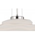 Dome Ceiling Pendant 40cm Round, 1 x E27 (Max 60W), Opal White - 5