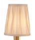 Wall Light, 1 x E14 (Max 20W), Gold Painting, Cream Shade - 4