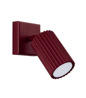 Karbon Wall Single Spotlight Burgundy 1x GU10-1