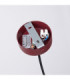 Arche Slim Pendant Ceiling Light Burgundy 1x G9-5