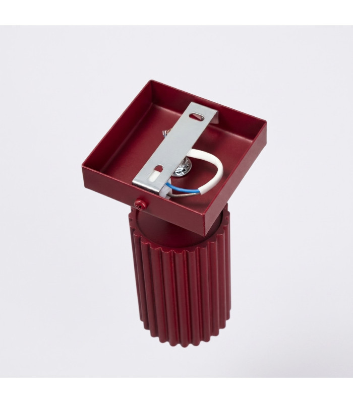 Karbon Wall Single Spotlight Burgundy 1x GU10-7