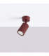 Karbon Ceiling Single Spotlight Burgundy 1x GU10-3