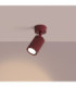 Karbon Ceiling Single Spotlight Burgundy 1x GU10-4