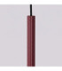 Arche Slim Pendant Ceiling Light Burgundy 2x G9-7