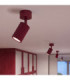 Karbon Ceiling Single Spotlight Burgundy 1x GU10-12