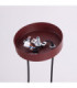 Arche Slim Pendant Ceiling Light Burgundy 2x G9-10