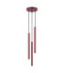 Arche Cluster Pendant Ceiling Light Burgundy 3x G9-1