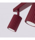 Karbon Twin Ceiling Spotlight Burgundy 1x GU10-8