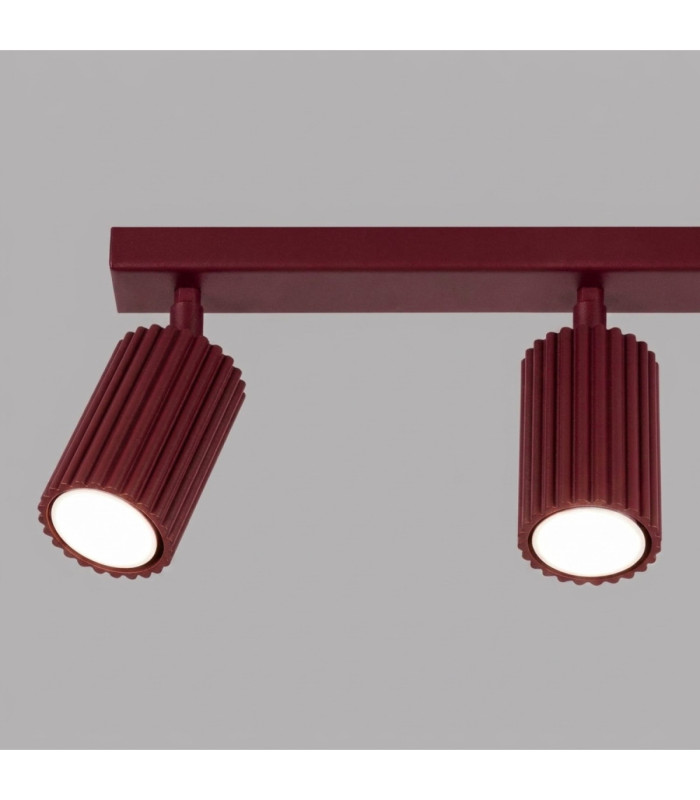 Karbon Ceiling Spotlight Bar Burgundy 3x GU10-7