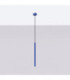 Arche Slim Pendant Ceiling Light Ultramarine 1x G9-3