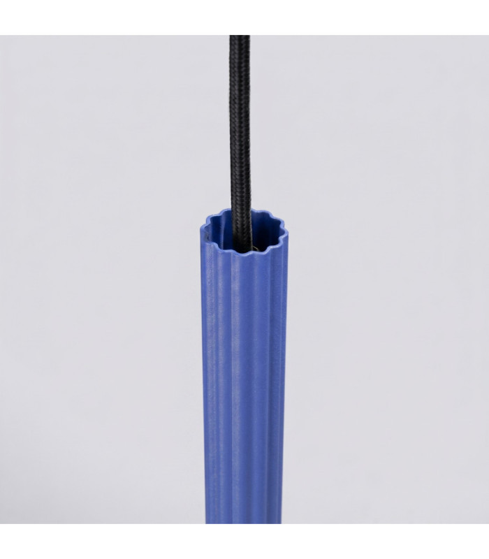 Arche Slim Pendant Ceiling Light Ultramarine 1x G9-7
