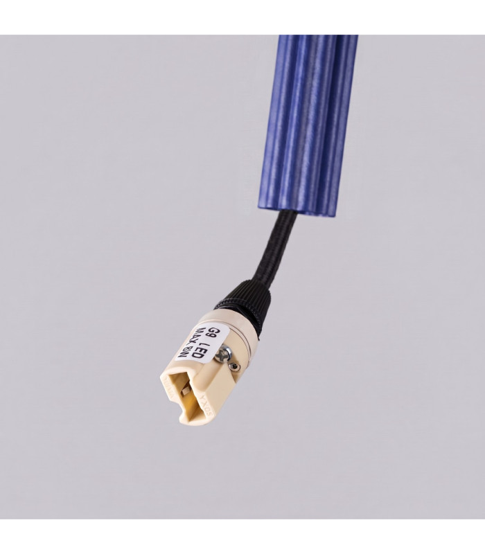 Arche Slim Pendant Ceiling Light Ultramarine 1x G9-9
