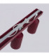 Karbon Ceiling Spotlight Bar Burgundy 6x GU10-5