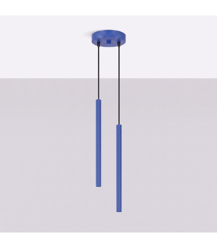 Arche Cluster Pendant Ceiling Light Ultramarine 2x G9-3