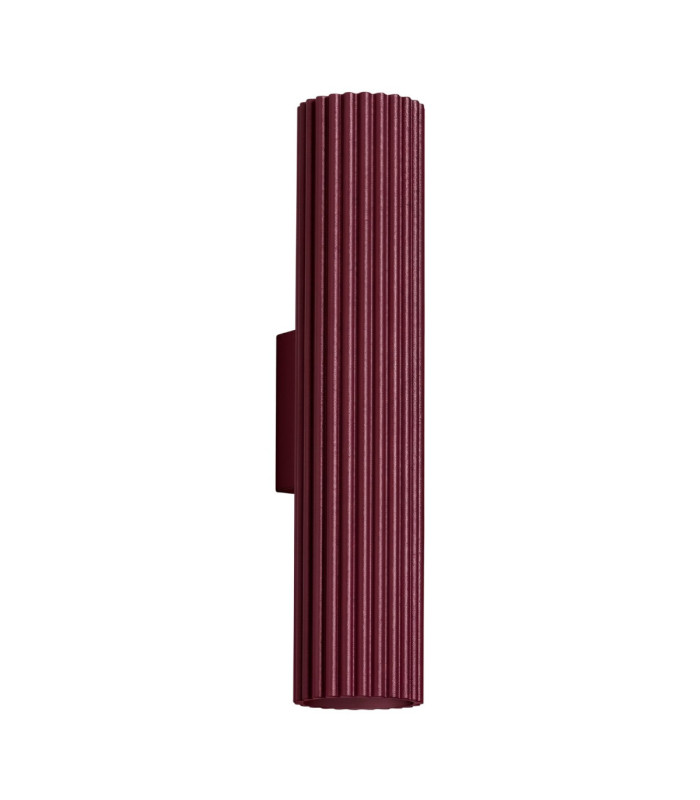 Karbon Up & Down Wall Lamp Burgundy 2x GU10-1
