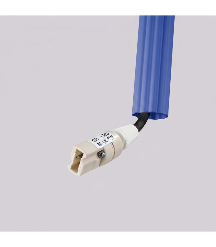 Arche Cluster Pendant Ceiling Light Ultramarine 2x G9-9