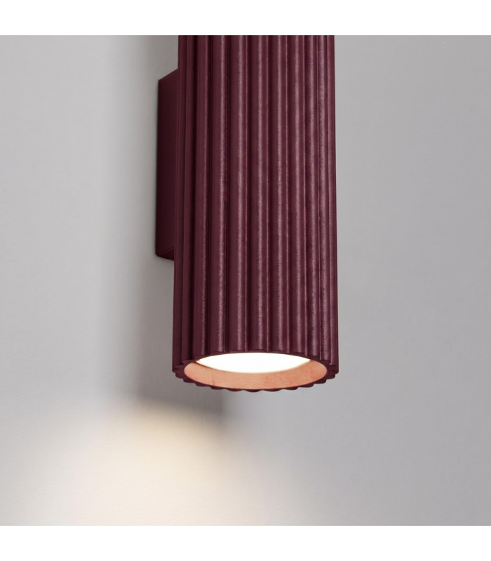 Karbon Up & Down Wall Lamp Burgundy 2x GU10-6