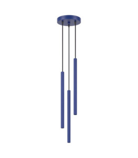 Arche Cluster Pendant Ceiling Light Ultramarine 3x G9-1