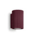 Karbon Flush Wall Uplighter Burgundy 1x GU10-1