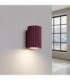Karbon Flush Wall Uplighter Burgundy 1x GU10-4