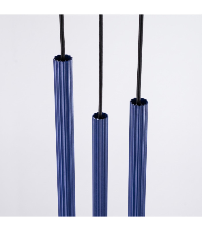Arche Cluster Pendant Ceiling Light Ultramarine 3x G9-7