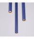Arche Cluster Pendant Ceiling Light Ultramarine 3x G9-10