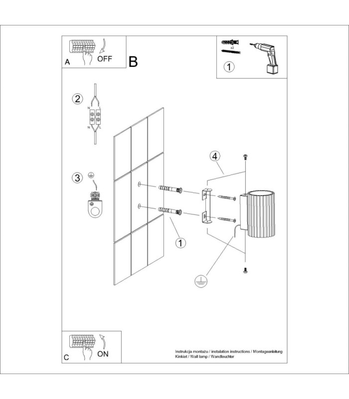 Karbon Flush Wall Uplighter Burgundy 1x GU10-10