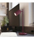 Karbon Flush Wall Uplighter Burgundy 1x GU10-12
