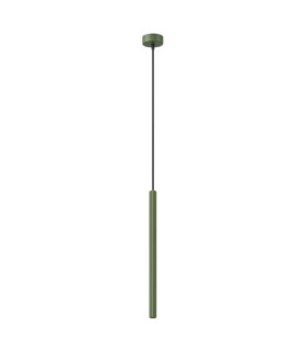 Arche Slim Pendant Ceiling Light Olive Green 1x G9-1
