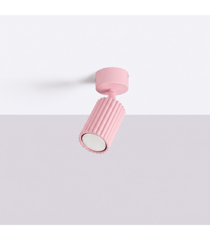 Karbon Single Spotlight Pink 1x GU10-3