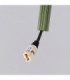 Arche Slim Pendant Ceiling Light Olive Green 1x G9-9