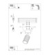 Karbon Single Spotlight Pink 1x GU10-10