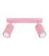 Karbon Twin Ceiling Spotlight Pink 1x GU10-1