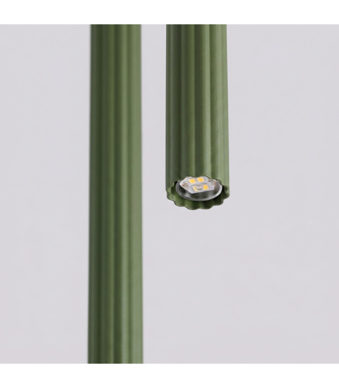 Arche Cluster Pendant Ceiling Light Olive Green 2x G9-6