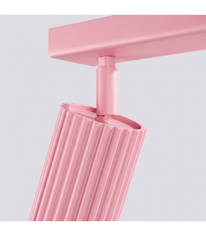 Karbon Twin Ceiling Spotlight Pink 1x GU10-9